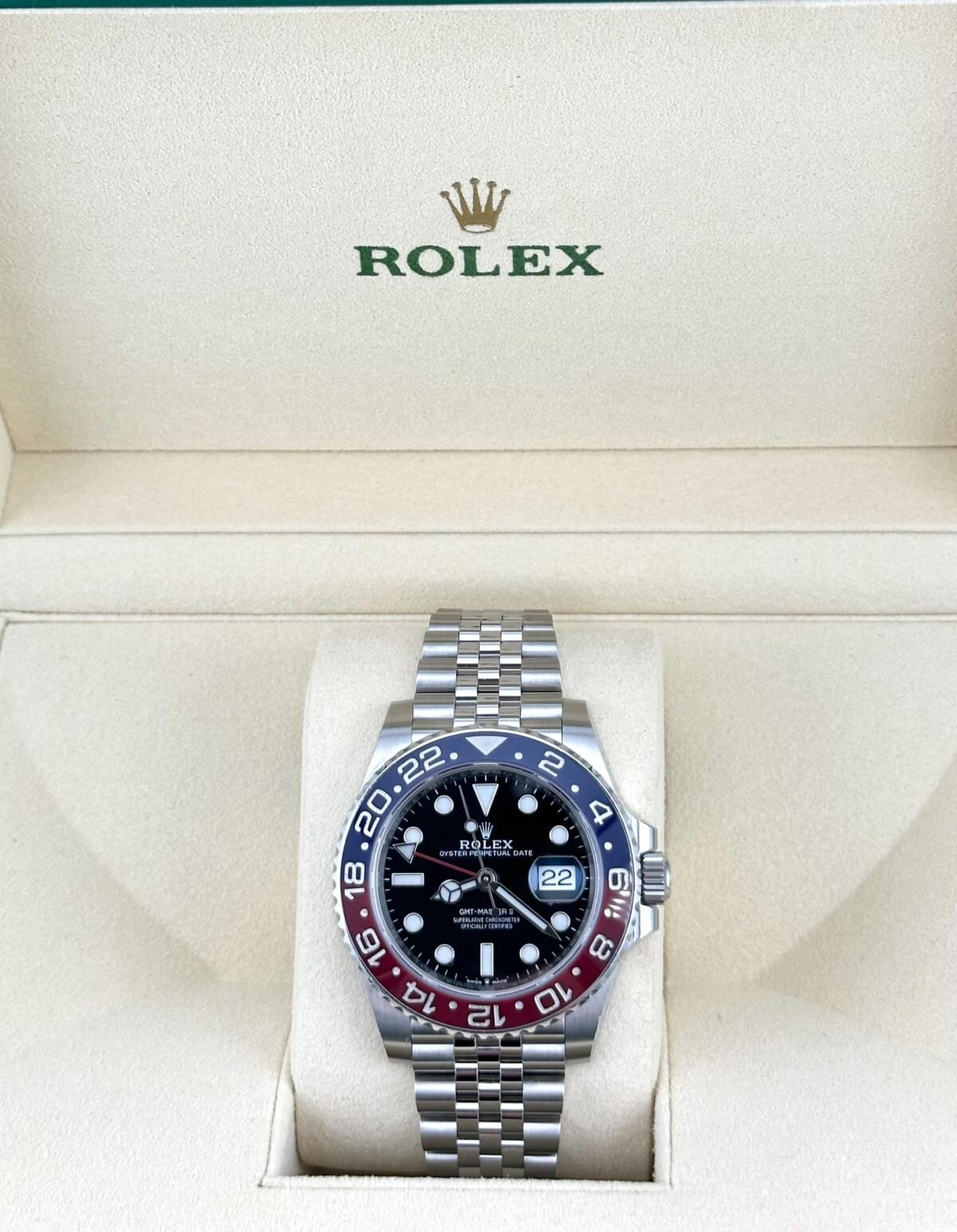 2025 Watch GMT-Master II 126710BLRO 'Pepsi' Stainless Steel Black Dial Jubilee (2019) - Image 1