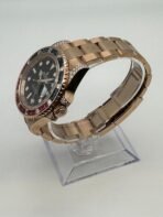 2025 Watch GMT-Master II 1267555SARU 'SARU' Rose Gold Black Dial Diamond Bezel - Image 4