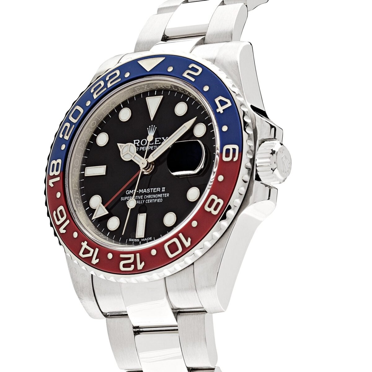 2025 Watch GMT-Master II 116719BLRO 'Pepsi' White Gold Black Dial (2017) - Image 1