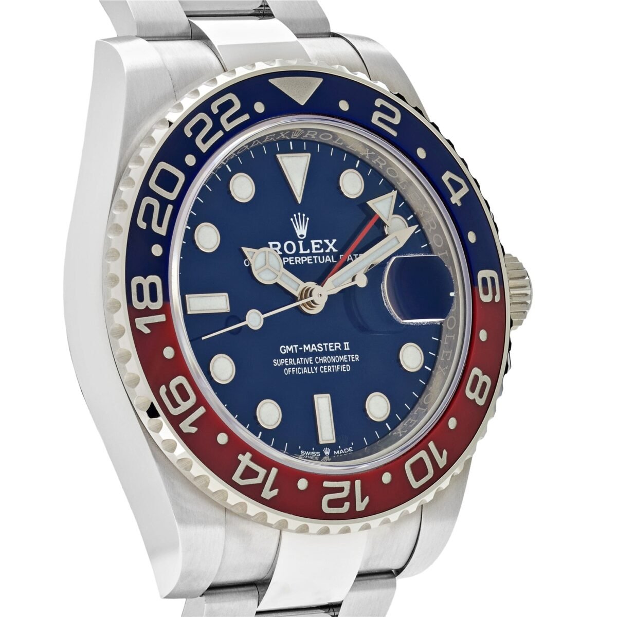 2025 Watch GMT-Master II 126719BLRO 'Pepsi' White Gold Blue Dial (2023) - Image 5