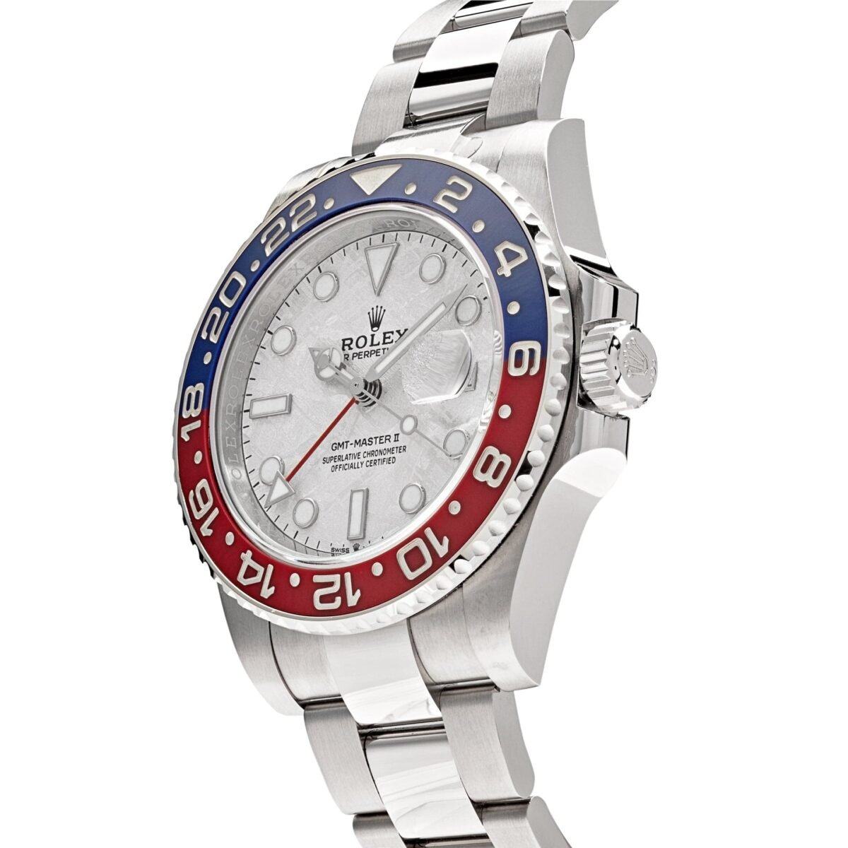 2025 Watch GMT-Master II 126719BLRO 'Pepsi' White Gold Meteorite Dial (2024) - Image 4