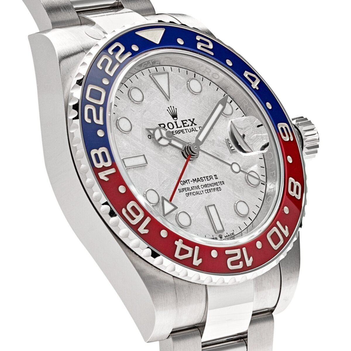 2025 Watch GMT-Master II 126719BLRO 'Pepsi' White Gold Meteorite Dial (2024) - Image 1