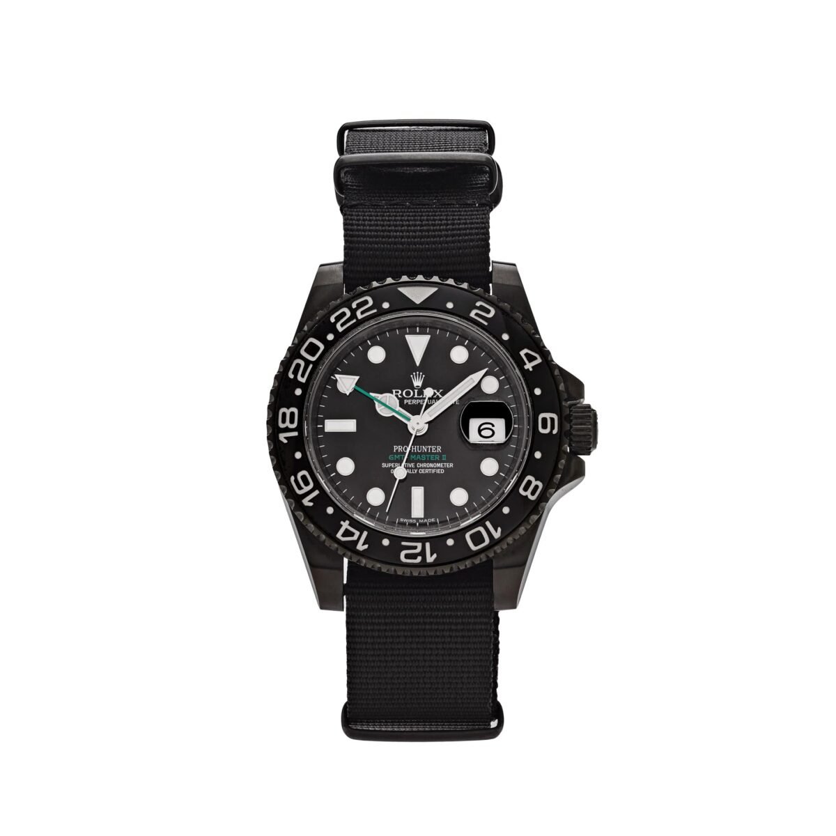2025 Watch GMT-Master II 116710LN Pro Hunter Stealth Black-PVD Steel - Image 5