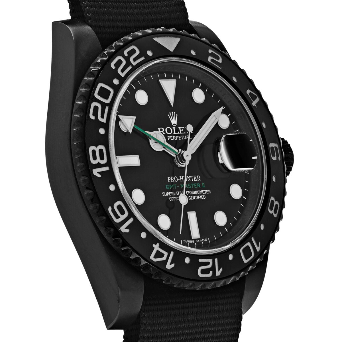 2025 Watch GMT-Master II 116710LN Pro Hunter Stealth Black-PVD Steel - Image 6