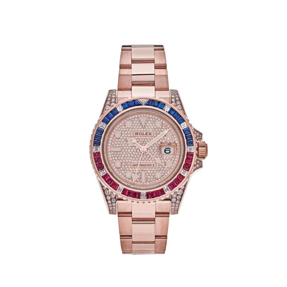 2025 Watch GMT-Master II 126755SARU Rose Gold Sapphire and Ruby - Image 2