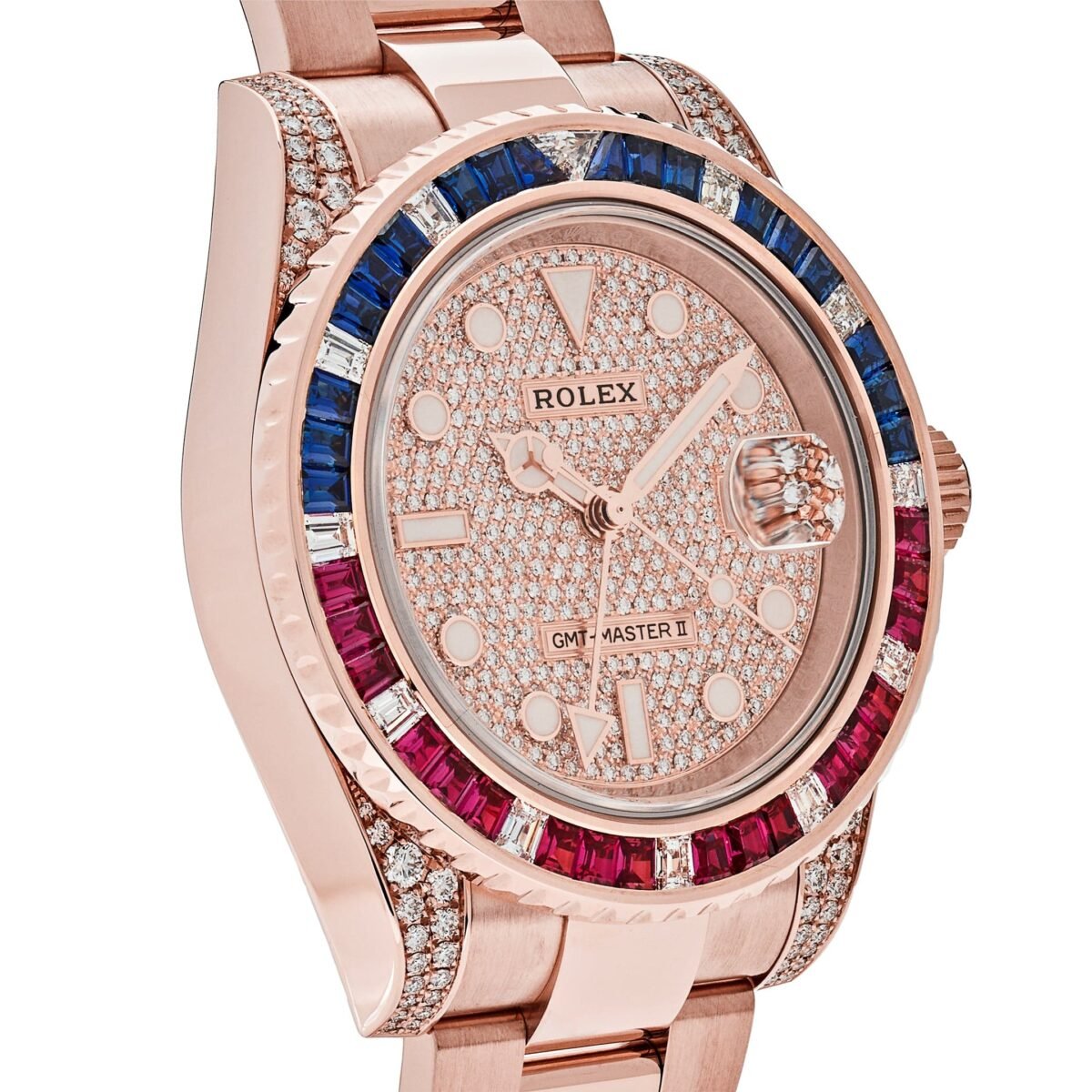 2025 Watch GMT-Master II 126755SARU Rose Gold Sapphire and Ruby - Image 3
