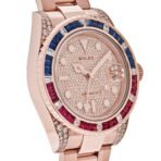 2025 Watch GMT-Master II 126755SARU Rose Gold Sapphire and Ruby - Image 3