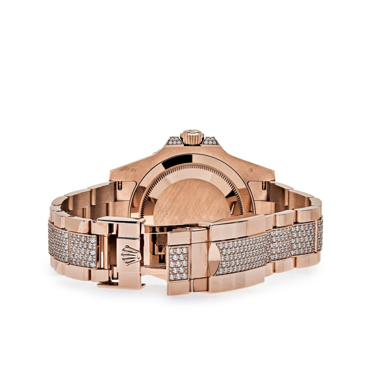 2025 Watch GMT-Master II 126755SARU Rose Gold Sapphire and Ruby Diamond Pave - Image 1