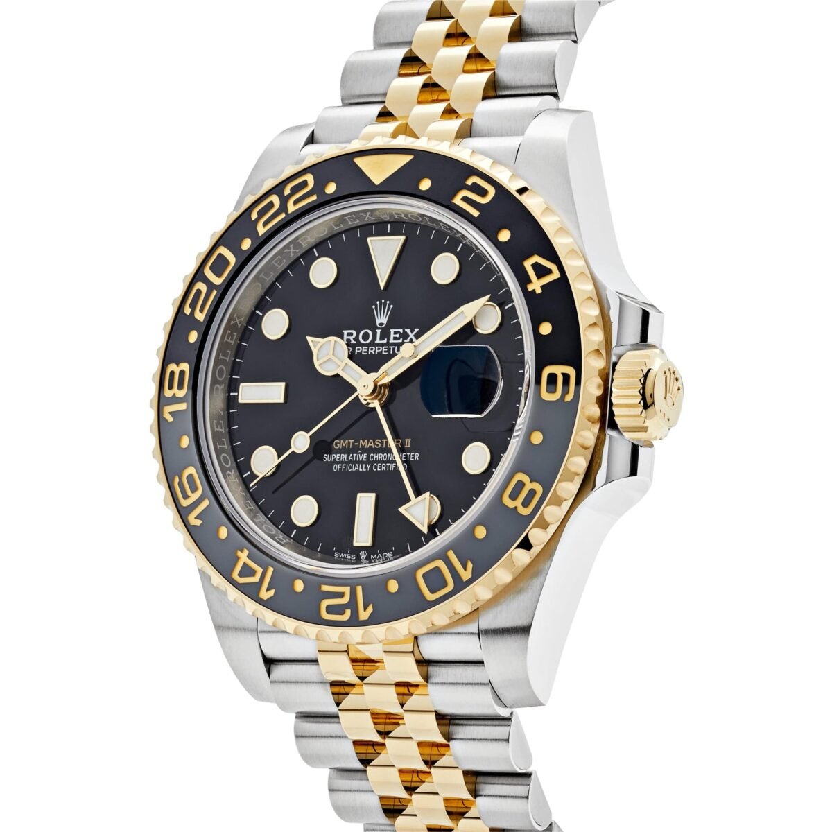 2025 Watch GMT-Master II 126713GRNR Stainless Steel Yellow Gold Black Dial Jubilee (2024) - Image 9