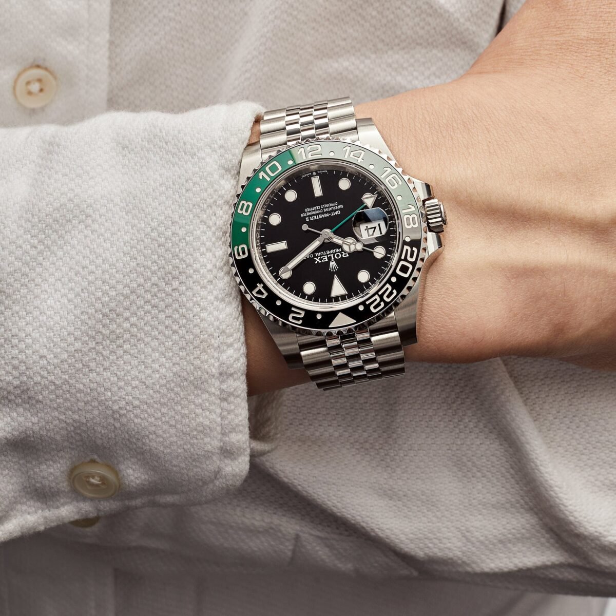 2025 Watch GMT-Master II 126720VTNR 'Sprite' Lefty Stainless Steel Jubilee (2023) - Image 1