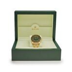 2025 Watch GMT-Master II 116718 Yellow Gold Green Dial Black Bezel - Image 2