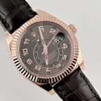 2025 Watch Sky-Dweller 326135 Rose Gold Chocolate Dial (2018) - Image 4