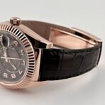 2025 Watch Sky-Dweller 326135 Rose Gold Chocolate Dial (2018) - Image 9
