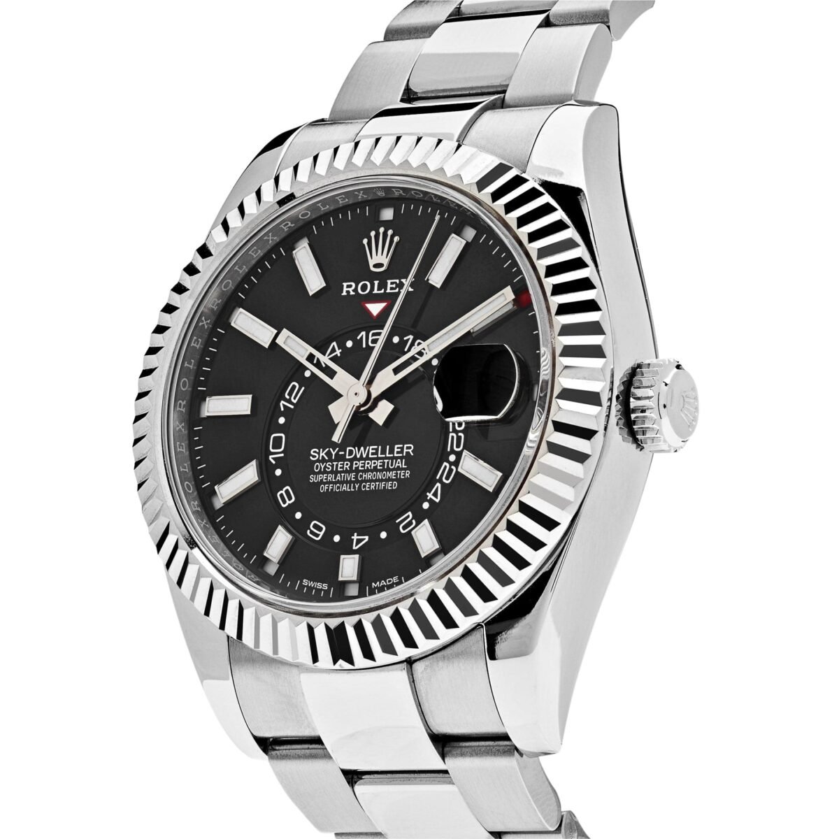 2025 Watch Sky-Dweller 326934 Stainless Steel Black Dial (2021) - Image 1