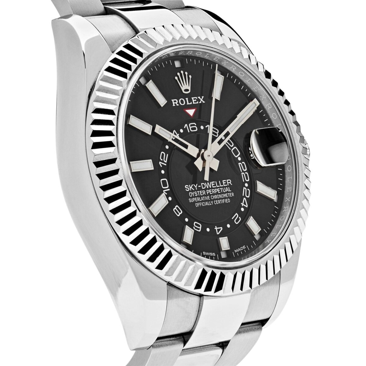 2025 Watch Sky-Dweller 326934 Stainless Steel Black Dial (2021) - Image 3