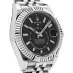 2025 Watch Sky-Dweller 326934 Stainless Steel Black Dial Jubilee (2023) - Image 9
