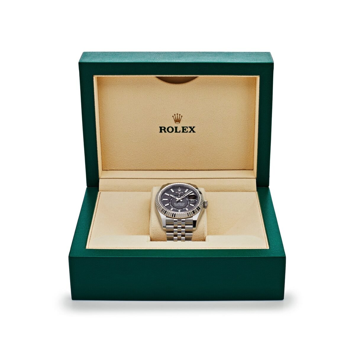 2025 Watch Sky-Dweller 326934 Stainless Steel Black Dial Jubilee (2023) - Image 2