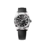 2025 Watch Sky-Dweller 336239 White Gold Black Dial Oysterflex (2024) - Image 4