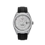 2025 Watch Sky-Dweller 336259TBR White Gold Meteorite Dial Diamond Bezel and Case - Image 9