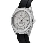 2025 Watch Sky-Dweller 336259TBR White Gold Meteorite Dial Diamond Bezel and Case - Image 5