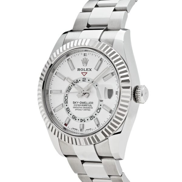 2025 Watch Sky-Dweller 326934 Stainless Steel White Dial