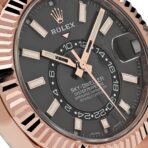 2025 Watch Sky-Dweller 326235 Rose Gold Rhodium Dial - Image 4