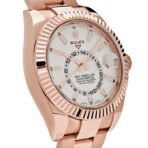 2025 Watch Sky-Dweller 326935 Rose Gold White Dial - Image 4