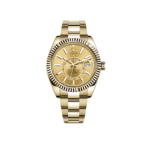 2025 Watch Sky-Dweller 326938 Yellow Gold Champagne Dial - Image 3