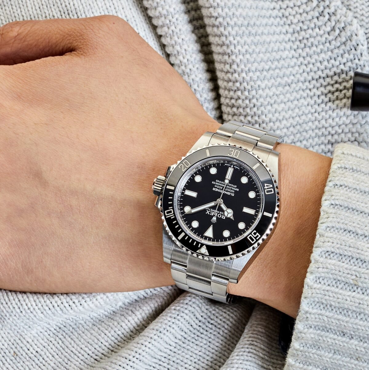 2025 Watch Submariner 124060 Stainless Steel Black Dial (2024) - Image 6