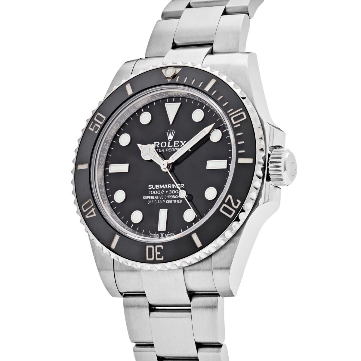2025 Watch Submariner 124060 Stainless Steel Black Dial (2024) - Image 3