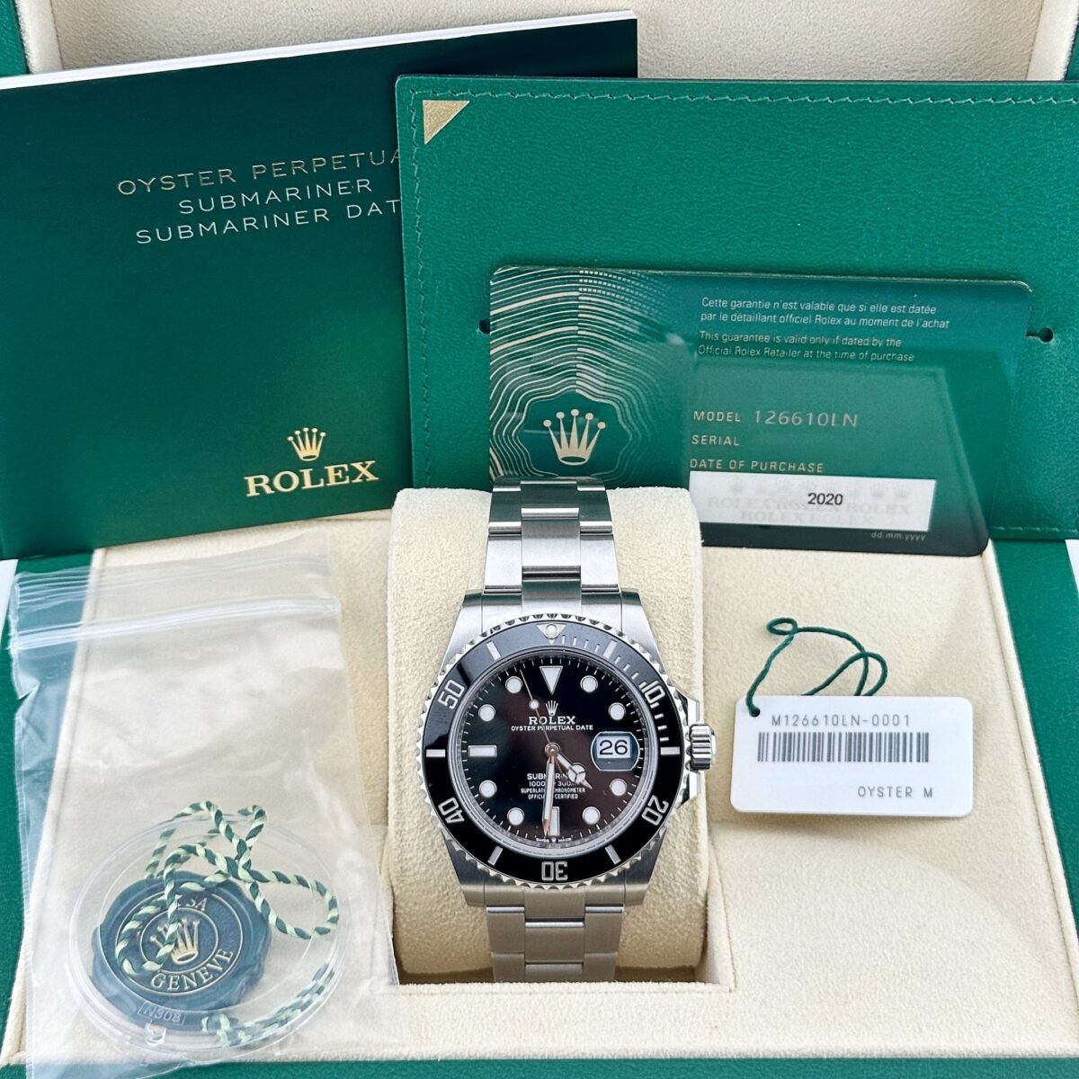 2025 Watch Submariner Date 126610LN Stainless Steel Black Dial (2020) - Image 12