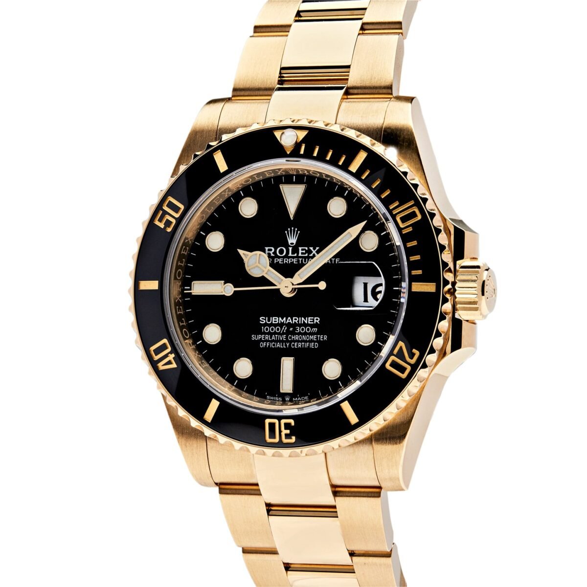 2025 Watch Submariner Date 126618LN Yellow Gold Black Dial (2023) - Image 1