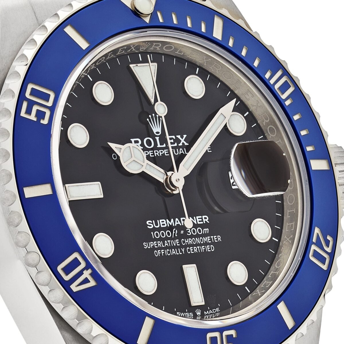 2025 Watch Submariner Date 126619LB White Gold Black Dial Blue Bezel (2023) - Image 1