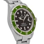 2025 Watch Submariner Date 16610LV 'Kermit' Bezel Flat 4 Stainless Steel Black Dial Oyster (2003) - Image 5