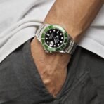 2025 Watch Submariner Date 16610LV 'Kermit' Bezel Flat 4 Stainless Steel Black Dial Oyster (2003) - Image 2