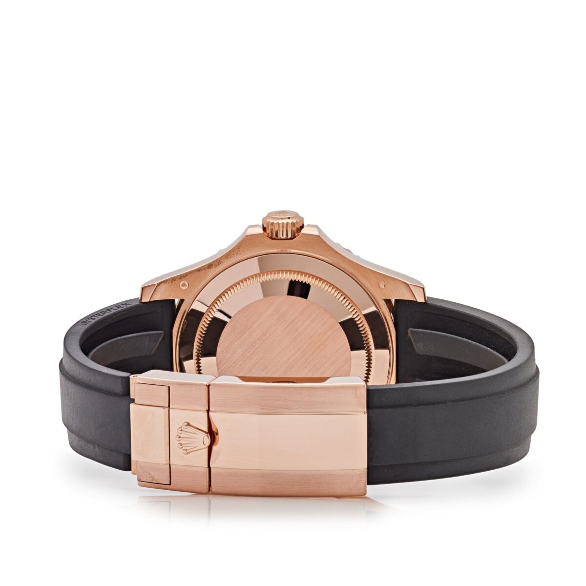 2025 Watch Yacht-Master 116655 Rose Gold Black Dial - Image 5