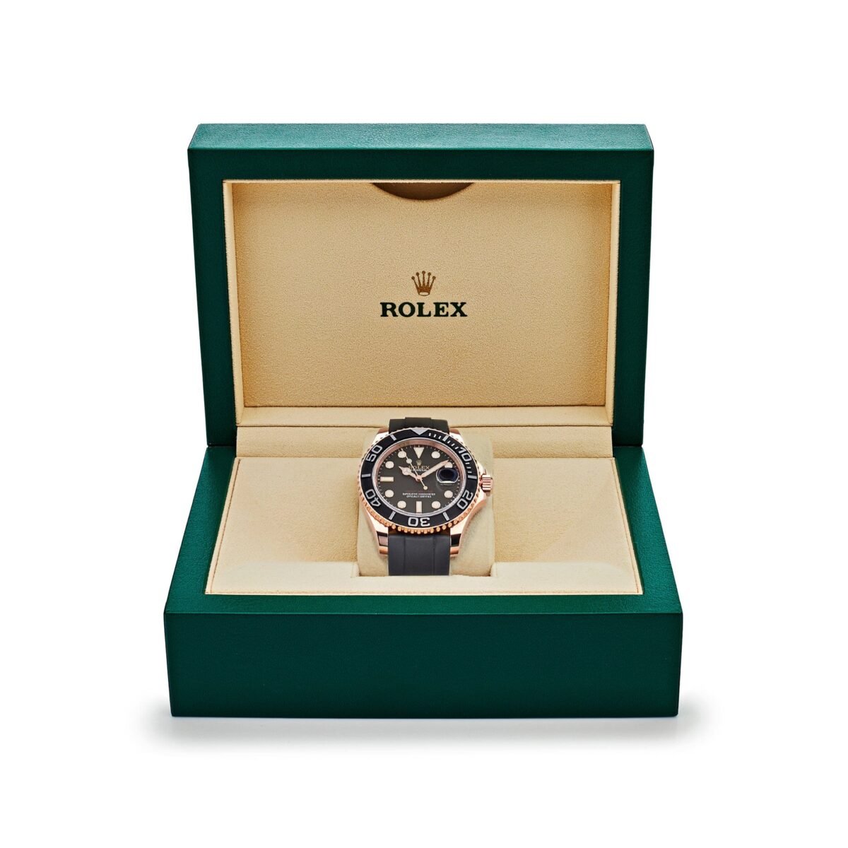 2025 Watch Yacht-Master 116655 Rose Gold Black Dial - Image 6