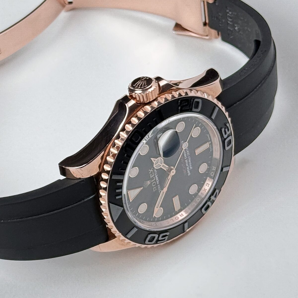 2025 Watch Yacht-Master 126655 Rose Gold Black Dial (2020) - Image 6