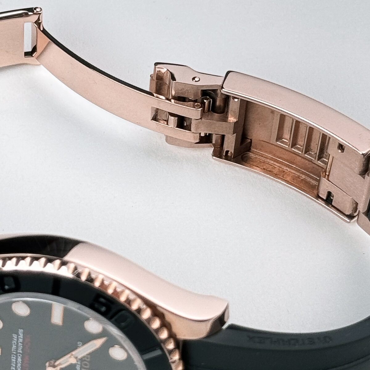 2025 Watch Yacht-Master 126655 Rose Gold Black Dial (2020) - Image 3