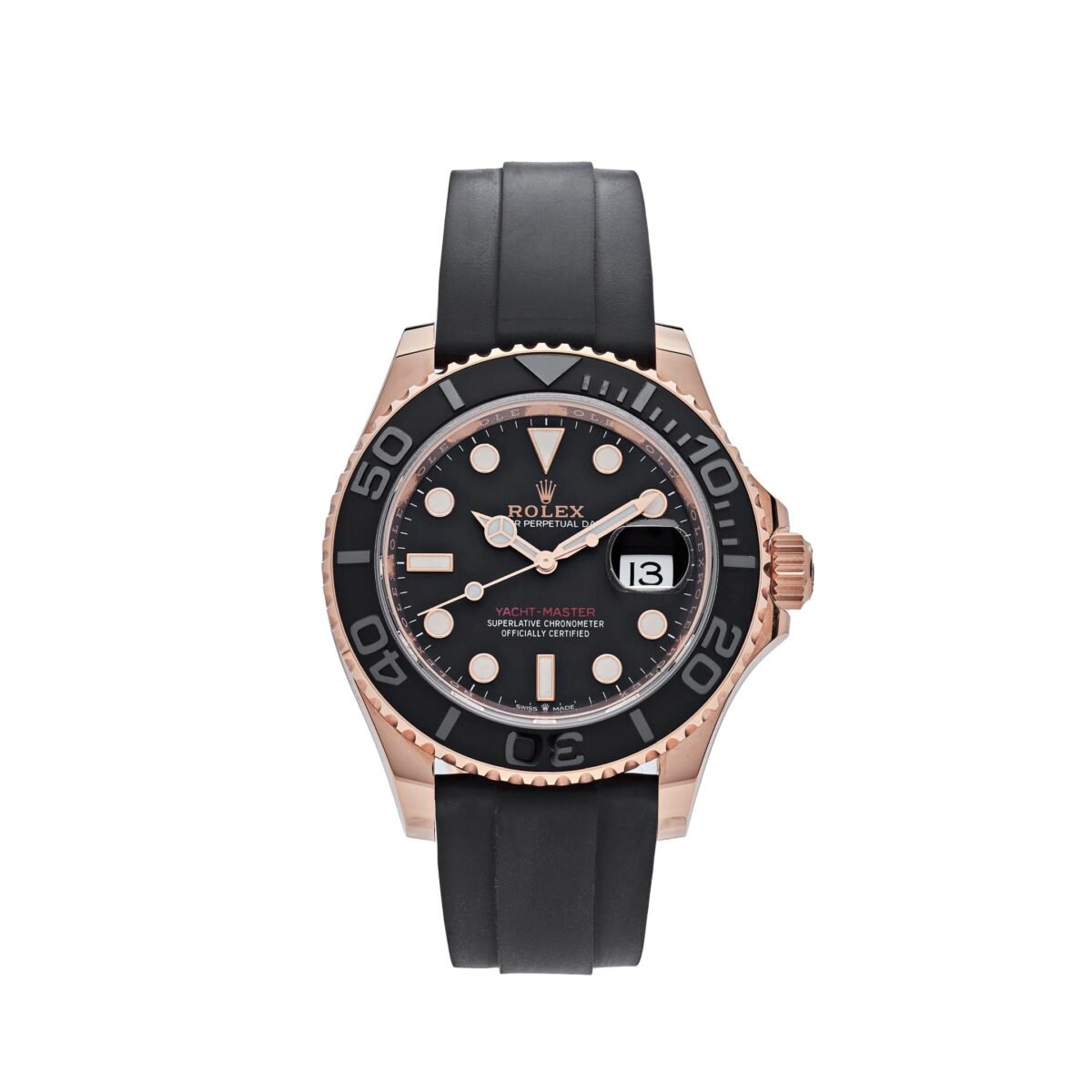 2025 Watch Yacht-Master 126655 Rose Gold Black Dial (2020) - Image 5
