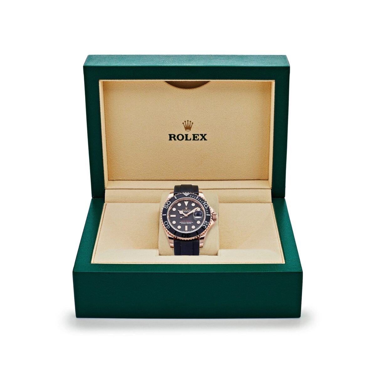 2025 Watch Yacht-Master 126655 Rose Gold Black Dial (2020) - Image 2