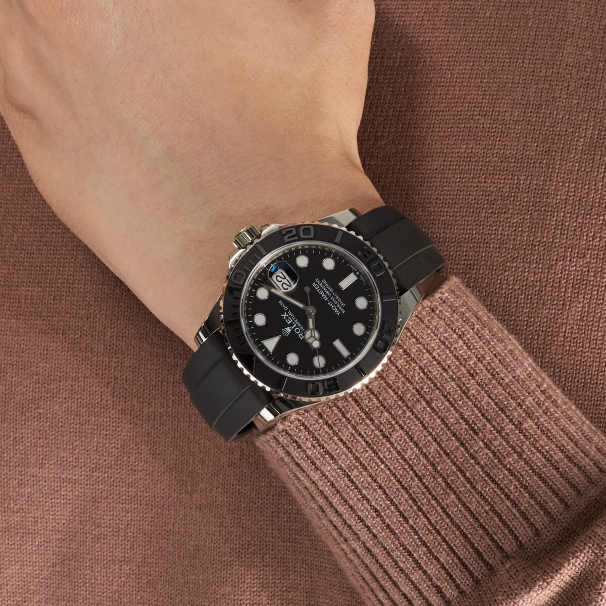 2025 Watch Yacht-Master 226659 White Gold Black Dial (2023) - Image 1