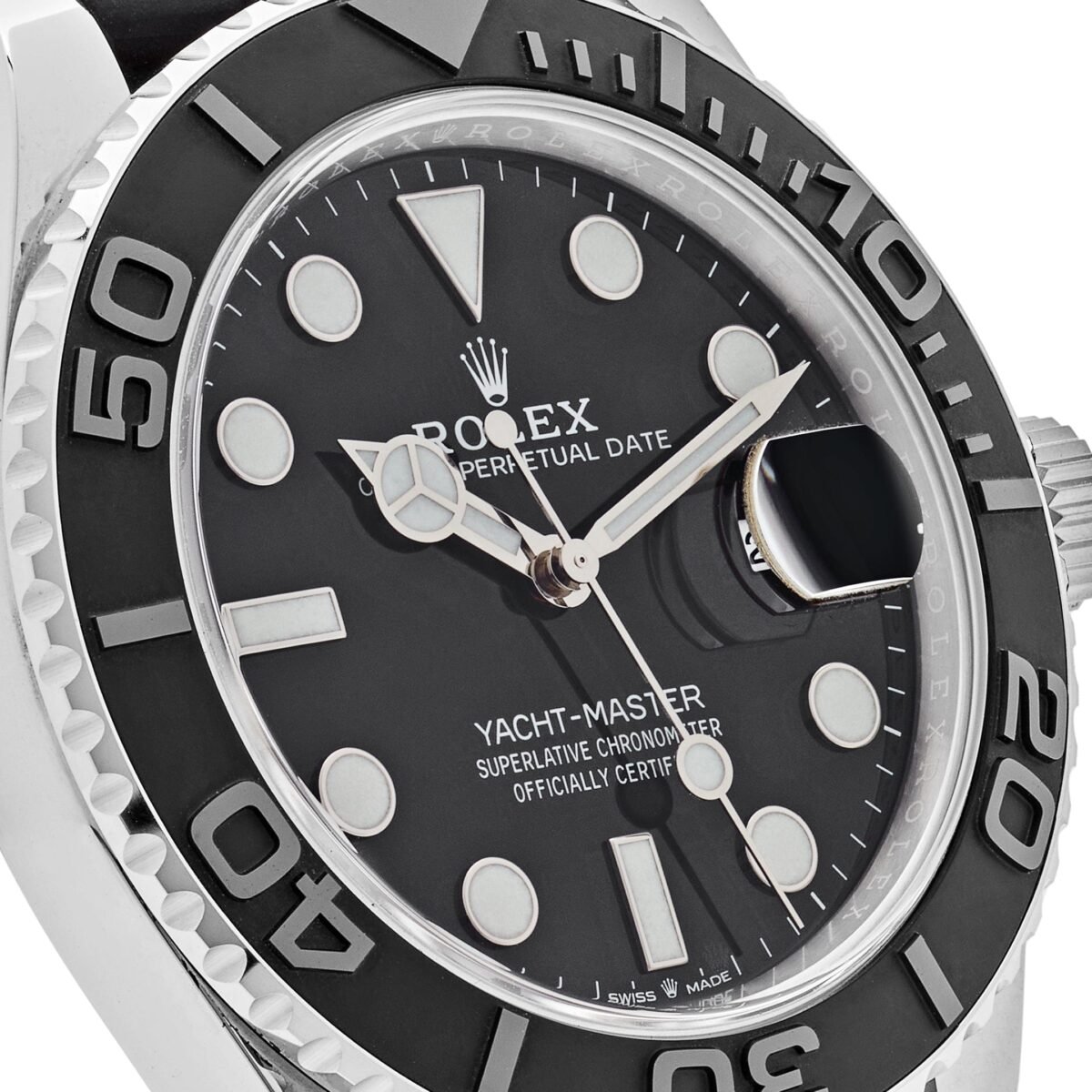 2025 Watch Yacht-Master 226659 White Gold Black Dial (2023) - Image 8