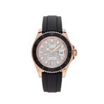 2025 Watch Yacht-Master 126655 Rose Gold Pave Diamond Dial (2023) - Image 11