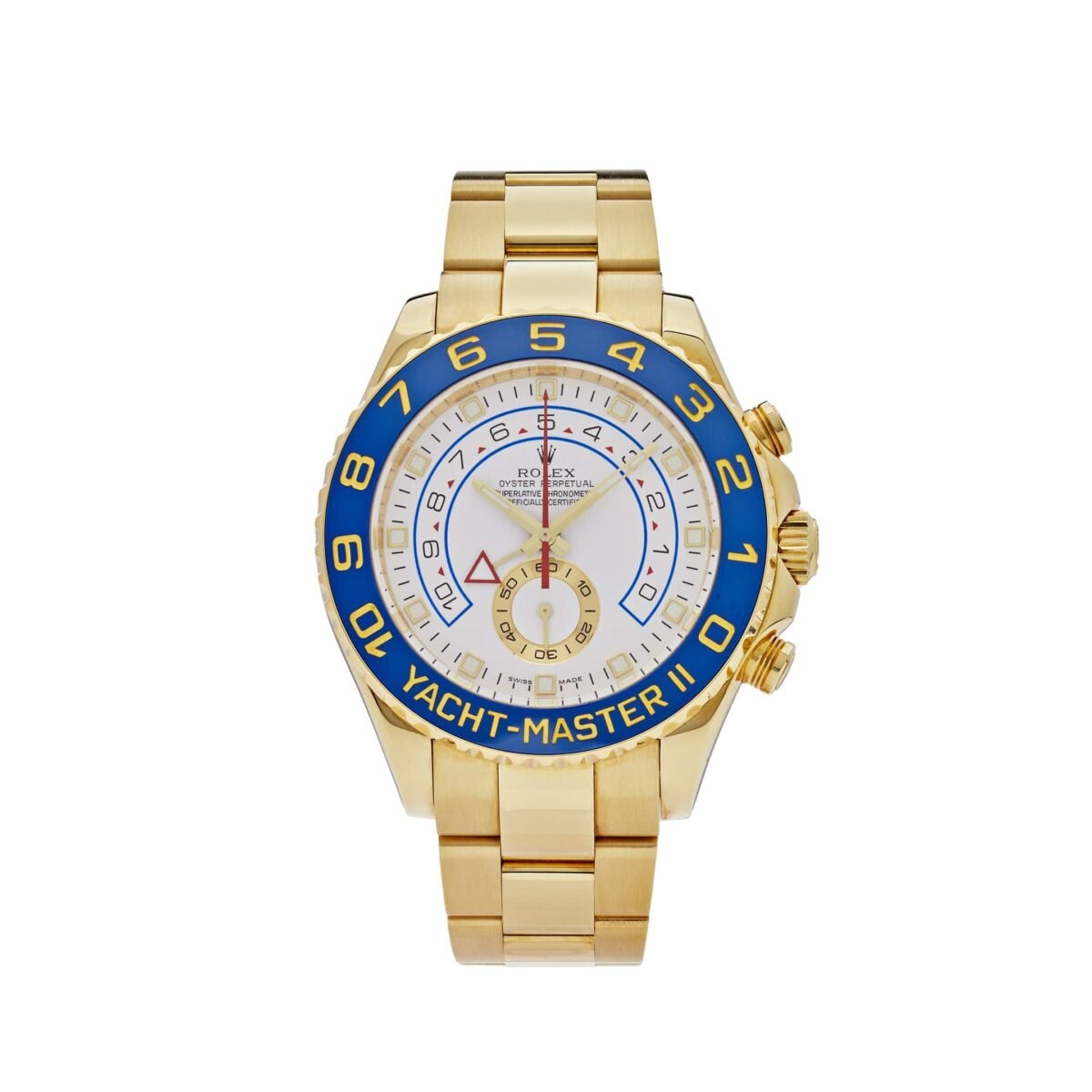 2025 Watch Yacht-Master II 116688 Yellow Gold White Dial (2009) - Image 4