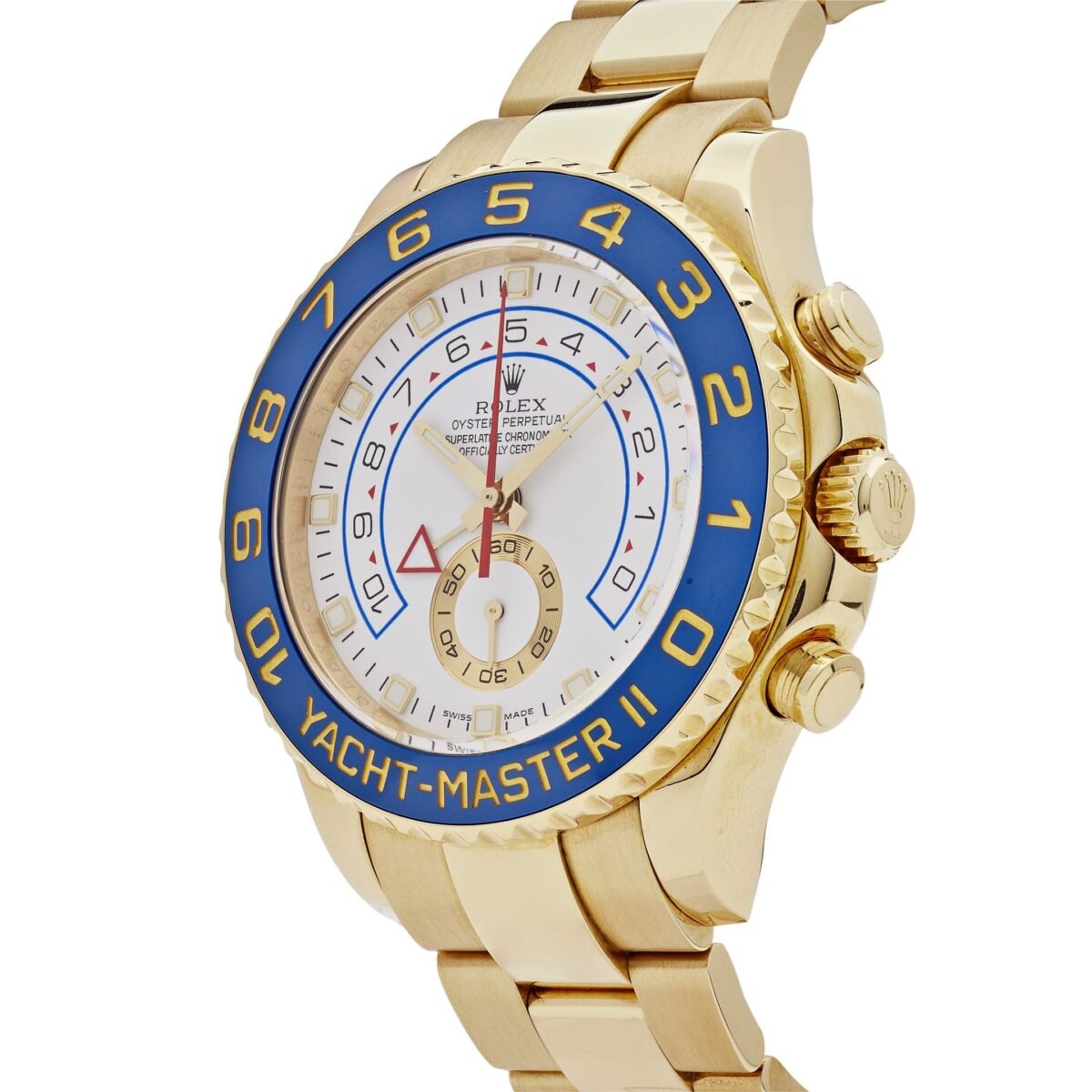 2025 Watch Yacht-Master II 116688 Yellow Gold White Dial (2009) - Image 5