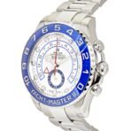 2025 Watch Yacht-Master II 116680 Stainless Steel Mercedes Hand White Dial (2022) - Image 6