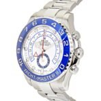 2025 Watch Yacht-Master II Stainless Steel Mercedes Hand White Dial 116680 (2023) - Image 7