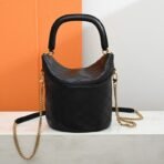 GABY BUCKET BAG IN LAMBSKIN - Image 9