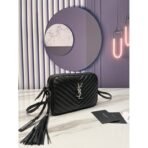 LOU CAMERA BAG IN QUILTED LEATHER - Image 4